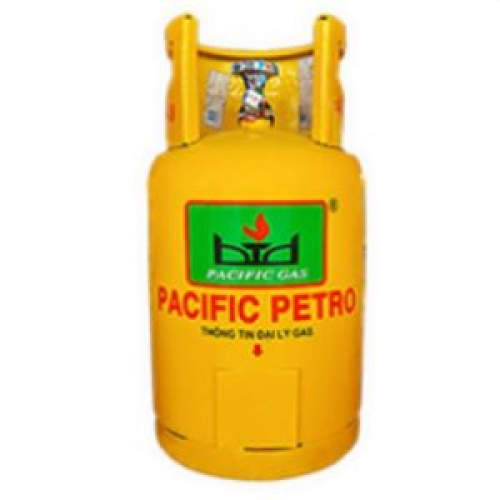 Bình gas nhựa Pacific vàng 12kg